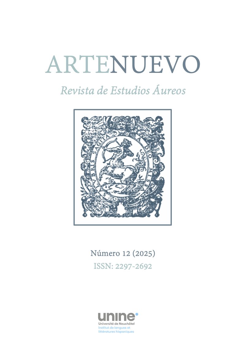 Portada de Arte Nuevo. Revista de Estudios Áureos, volumen 12 (2025)