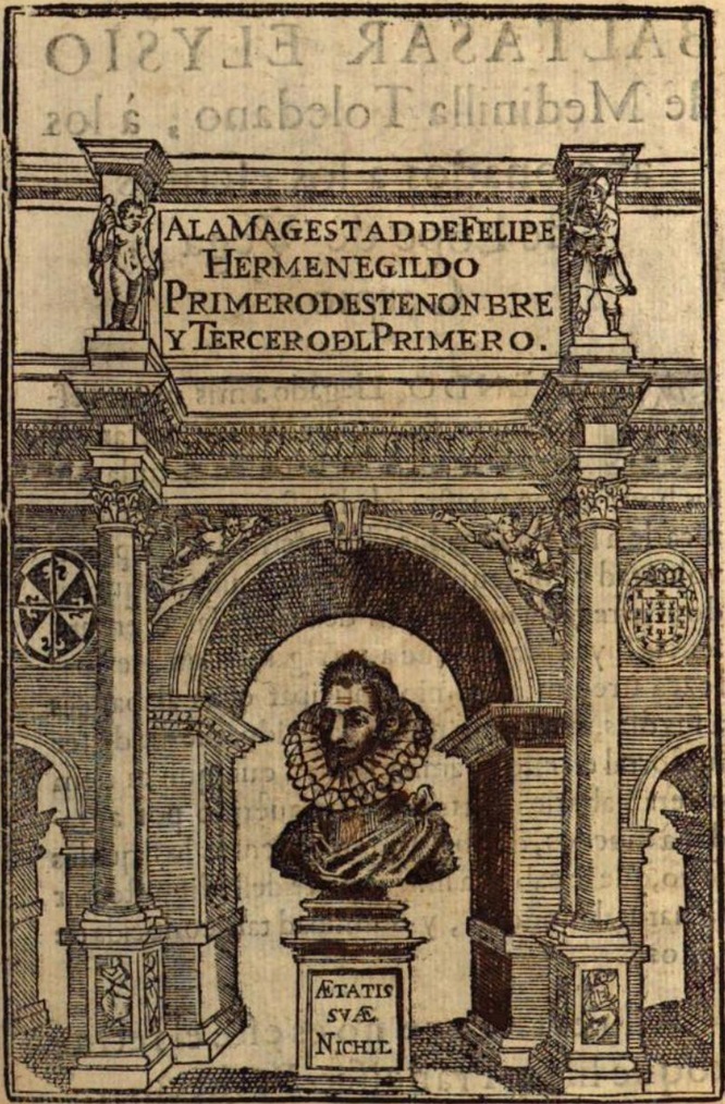 [Grabado de Lope] “Aetatis svae Nichil”