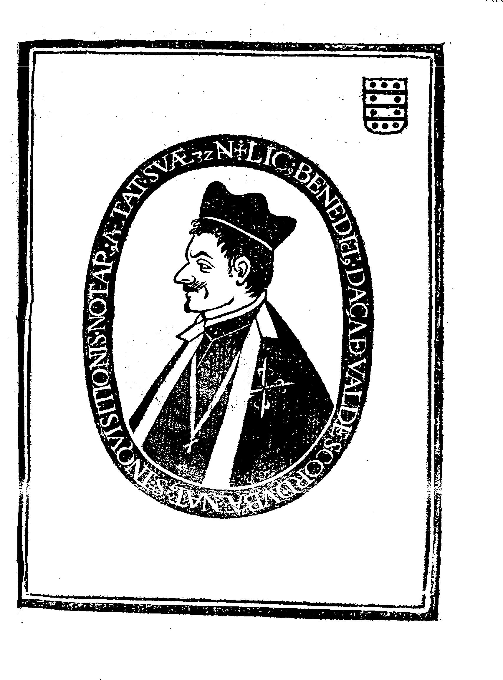 “Lic. Benedict. Daza de Valdés…”